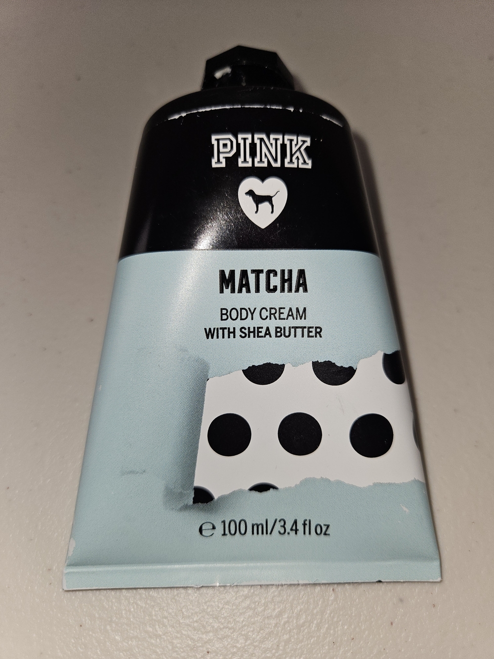 PINK Victoria's Secret Matcha Body Cream - Black & Light Blue Brand New